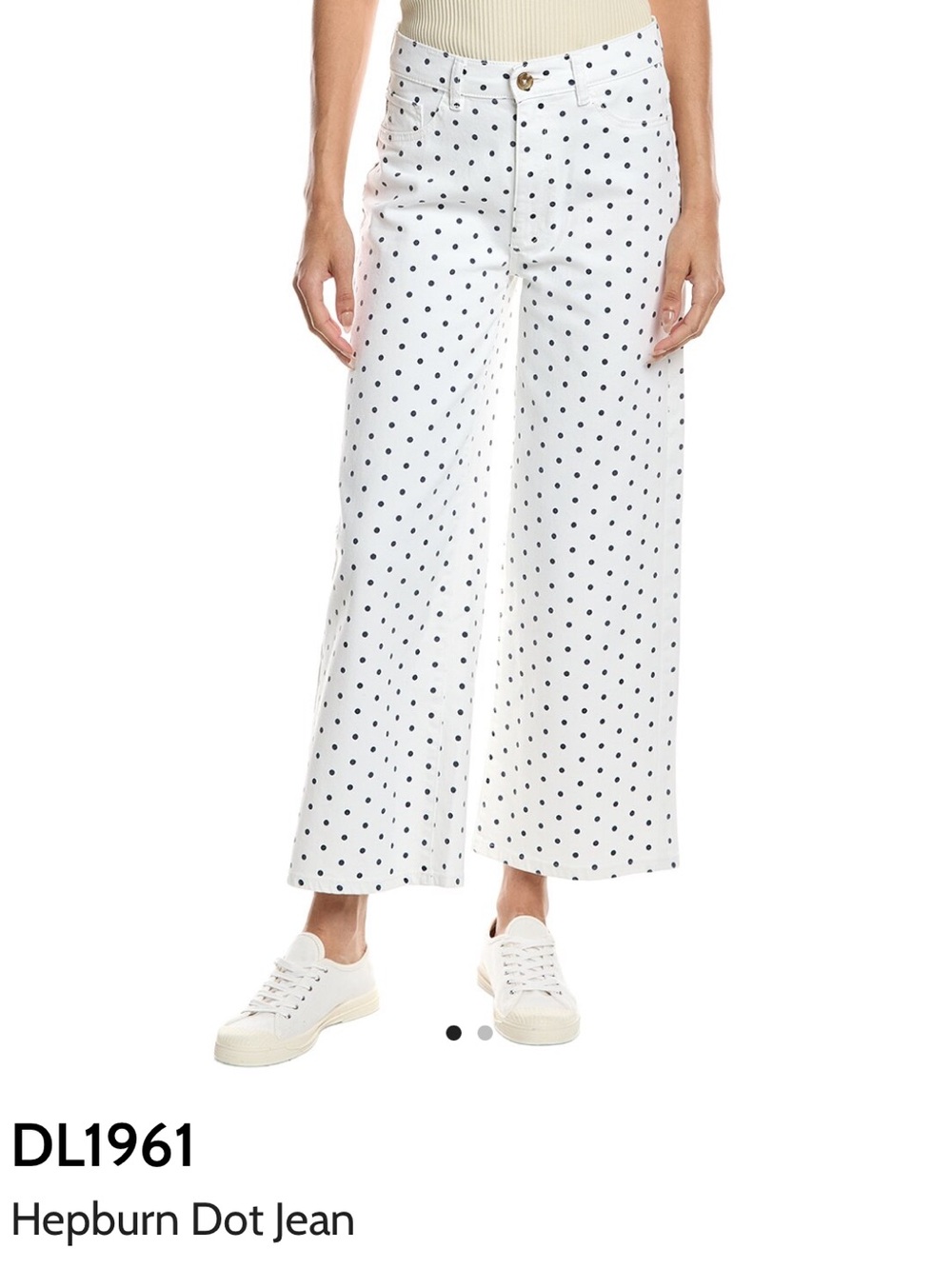 DL1961 Hepburn Dot Jeans - Like New - Size 30